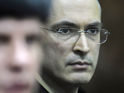 Khodorkovsky case is top question put to Medvedev