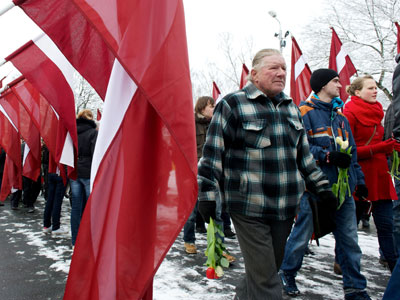 Russia blasts Latvia for blasphemy over WWII statements