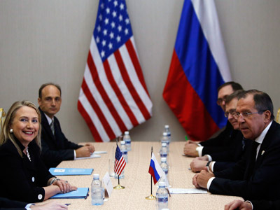 Road to Reset? Clinton and Lavrov map out goals