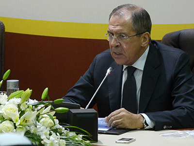 Lavrov calls on Israelis, Palestinians to halt violence