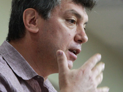 Opposition leader Nemtsov intimidated by $30 fine