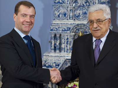 Street in Jericho to be named after Medvedev