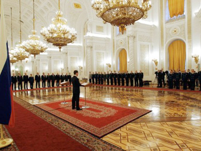 Medvedev demands action on address proposals