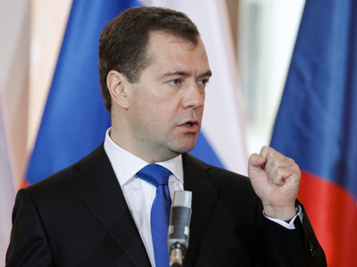 Medvedev: Protests a manifestation of democracy