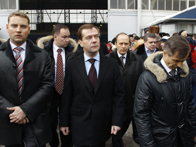 Medvedev’s snap station inspection shows lax security