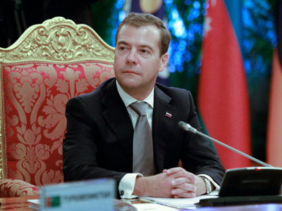Medvedev accuses OSCE of double standards