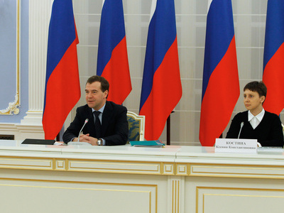 Medvedev concerned over Russian invention drainage