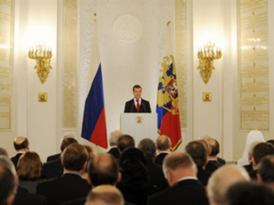 “Medvedev is pushing for more political competition”