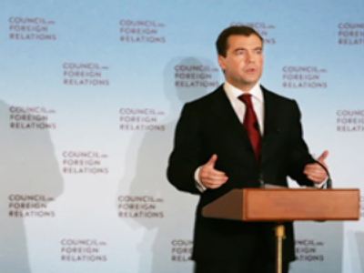 Medvedev's speech at a meeting of the US Council on Foreign Relations