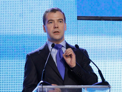 Strike forces moved to borders if necessary - Medvedev