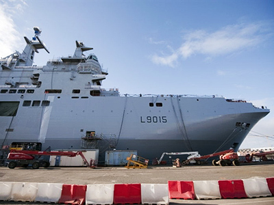Mistral-class ships to protect Kuril Islands