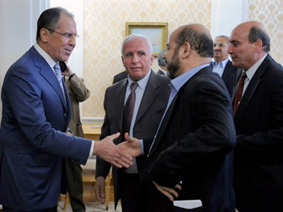 Palestinians in Moscow drumming up support