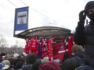 Moscow police on alert over commemorative rally for football fan