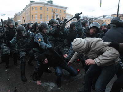 Opposition activists reportedly detained over Manezh Square mass riot