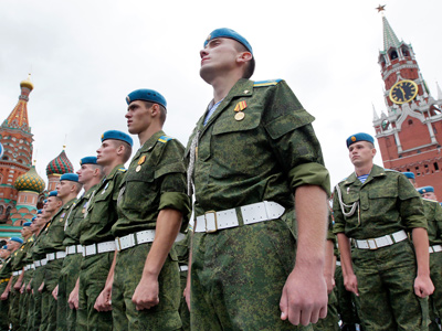 Russian Paratroopers’ Union pledges loyalty to Putin, decries protests