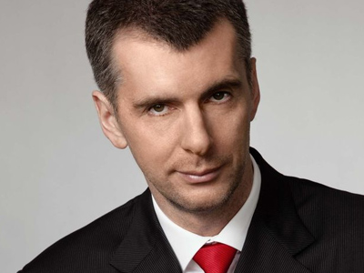 Prokhorov seeks throne, not chair