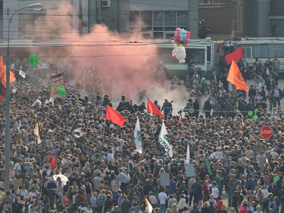 Russian rights watchdog accuses police of provocations during anti-Putin rally - report