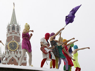 Pussy Riot shines in EU despite orgies, blasphemy and hooliganism