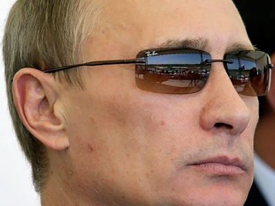 Putin plane-speaking in Paris