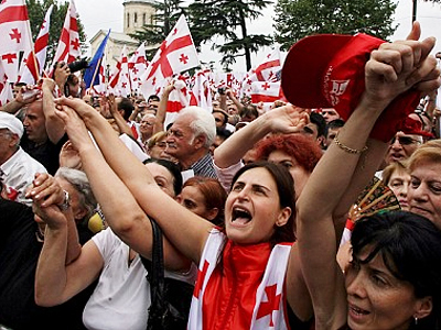 Revolution road: three leaders, one aim and a divided Georgia