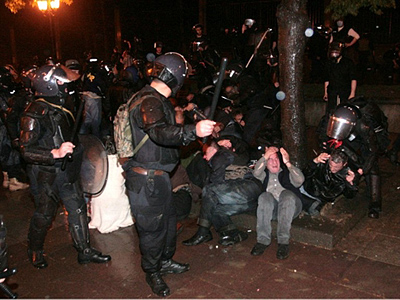 Russia, European Commission condemn violence against opposition in Georgia