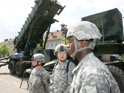 Russia calls NATO sprawl "mechanical" and self-defeating