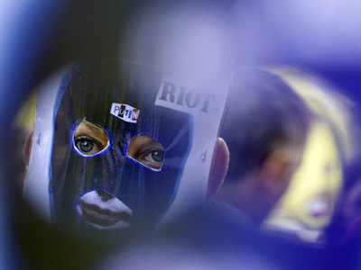 Russia's EU envoy slams Brussels for Pussy Riot poster prank