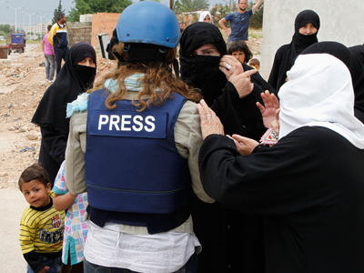 Russia calls for protection of journalists in Syria