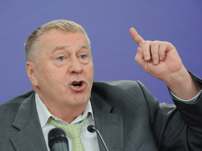 Zhirinovsky outlines plans for a Russia ruled by Czars