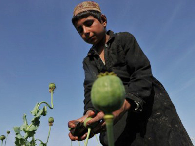 Russian and Afghan clerics build anti-narcotics shield
