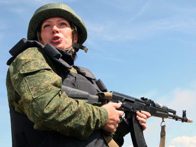 Yes, Ma’am? United Russia deputy supports military draft for women