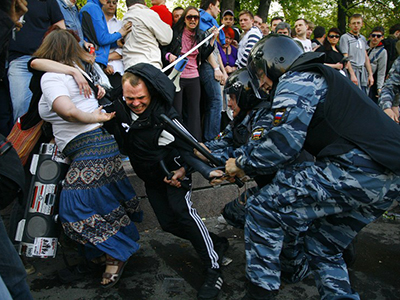 Russian investigators produce evidence of foreign financing of riots