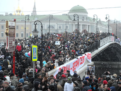 Most Russians not inclined to join protests