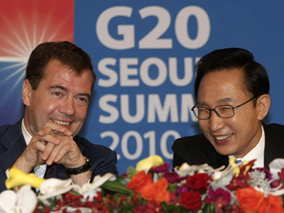 Good Korea move: Medvedev invites Seoul into modernization plan