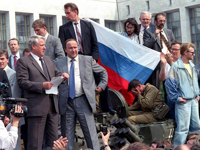 Twenty years after the Soviet coup, Russia takes a hard look in the mirror