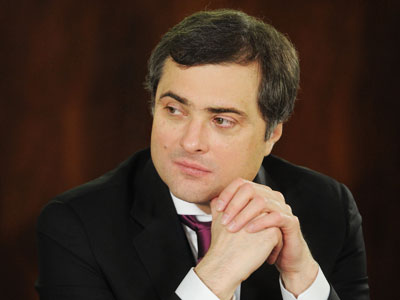 Surkov leaves politics, enters government