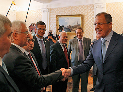 Syrian National Council in Moscow for first-ever talks