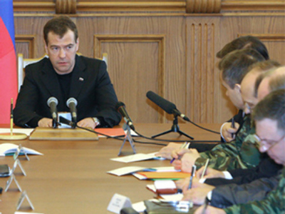 Medvedev outlines anti-terrorism strategy for North Caucasus