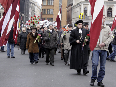 Moscow accuses EU of human rights violations over Nazi rallies