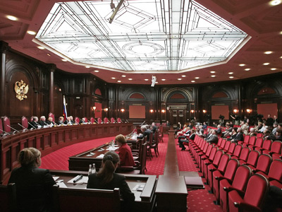 Constitutional Court OKs Russia's WTO entry