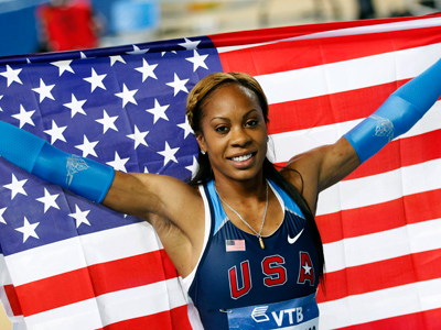 Americans so far stealing show at athletics worlds