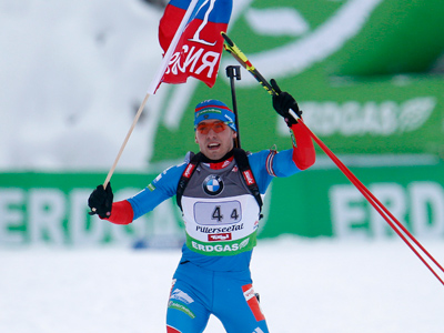 Team Russia fastest in Hochfilzen mixed relay