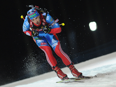 Russia miss out on medals in biathlon Worlds opener