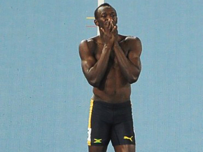 Bolt eliminated from Athletic Worlds 100-meter final