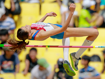 High jumper Chicherova brings seventh gold to Russia