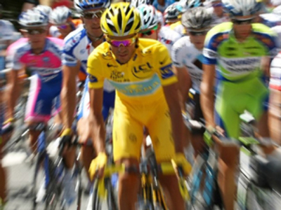 Contador celebrates second Tour de France victory