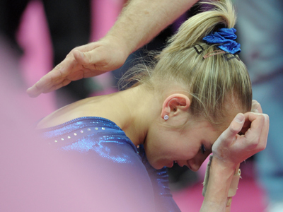 Douglas unreachable for Russia in artistic gymnastics individual all-around
