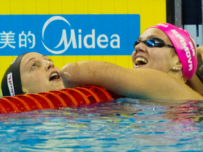 Efimova brings Russia second medal of the day