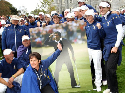 Europe thrashes America to claim Solheim Cup
