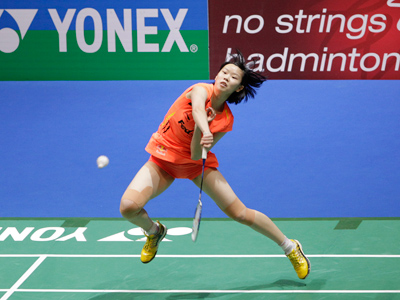 Female badminton players show who wears the pants